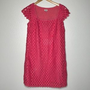 Hoss Intropia Knee Length‎ Dress sz 36 (4) Salmon